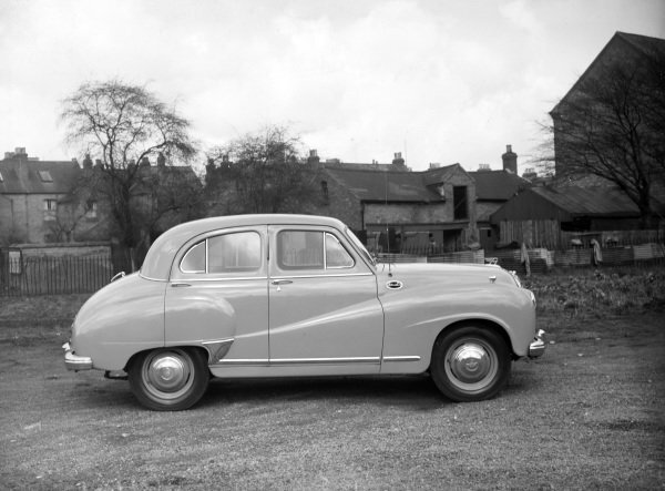 Austin A70 1950 Advertising Motor Show Car Old Photo