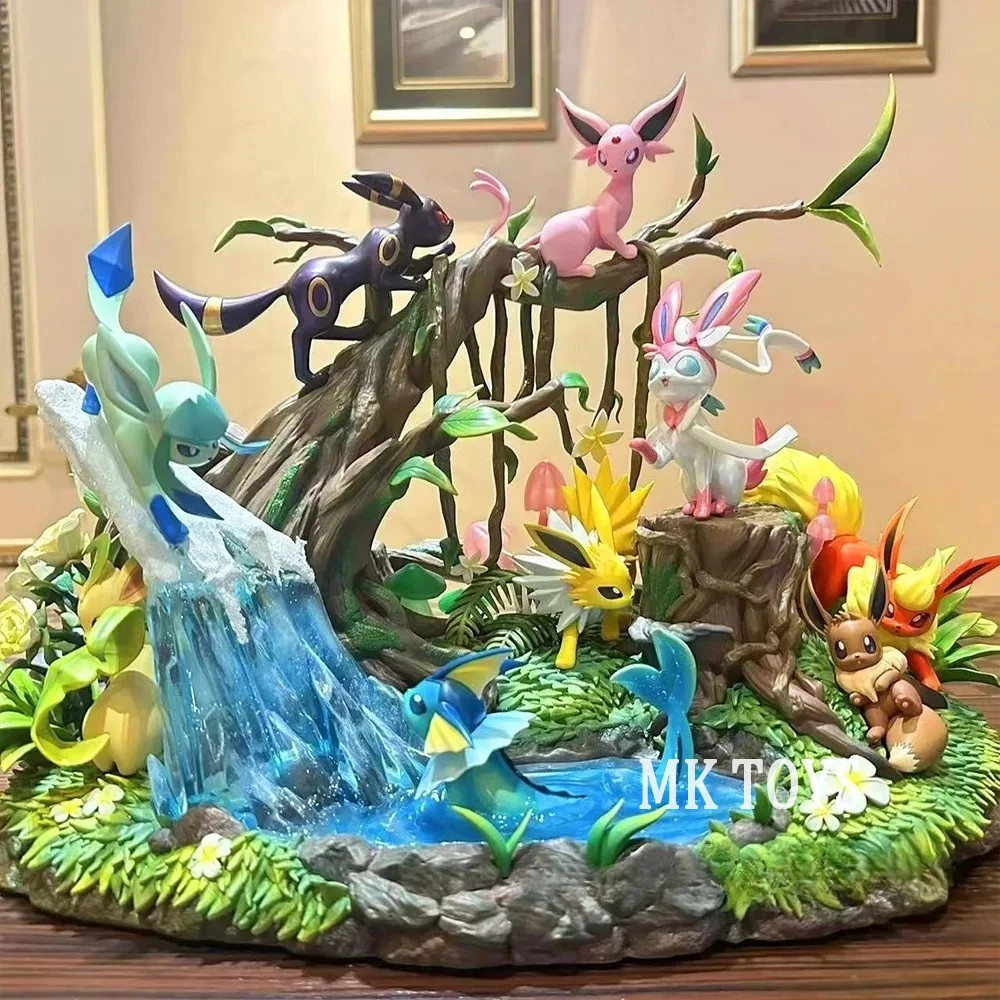 Pokemon Eeveelution 27cm Anime PVC Figure Statue Model Collection Toy Gift