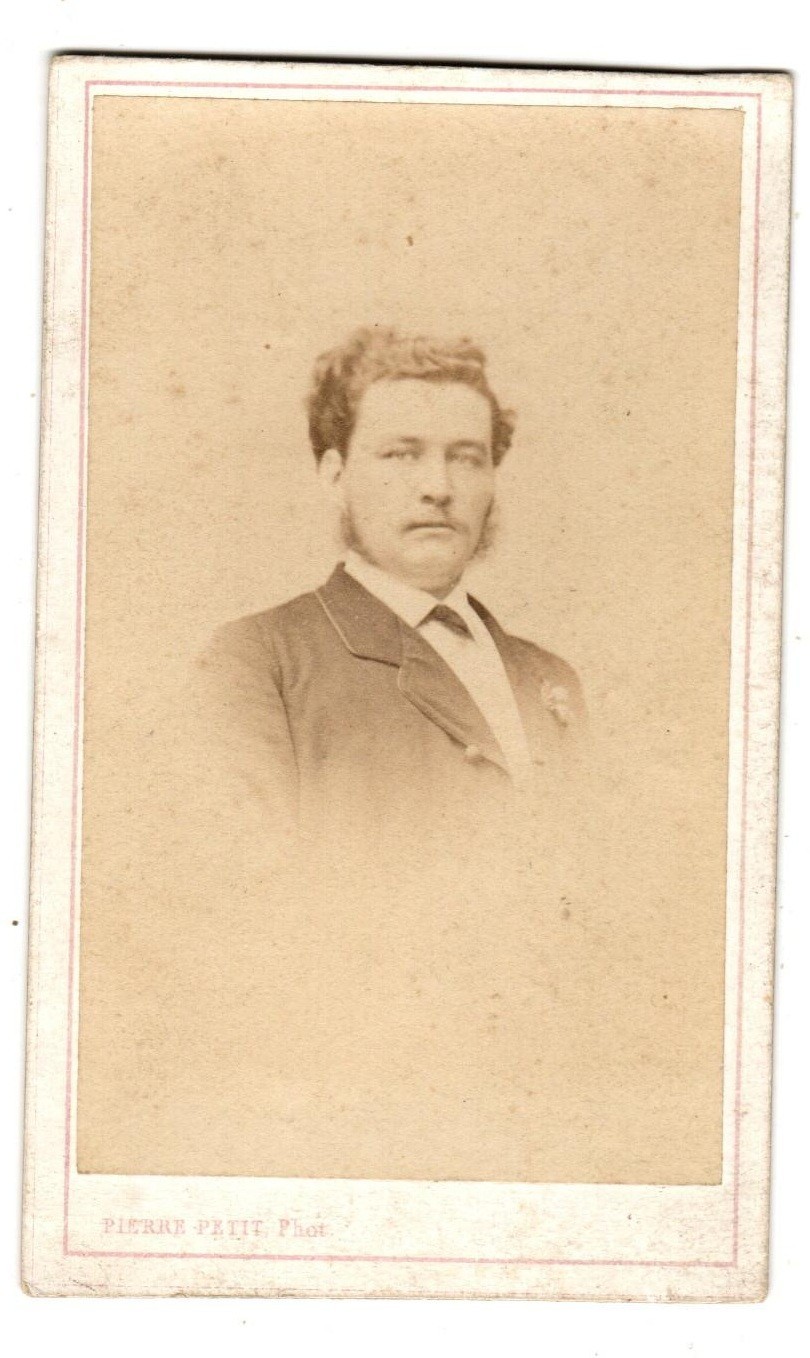 cdv Pierre Petit portrait homme