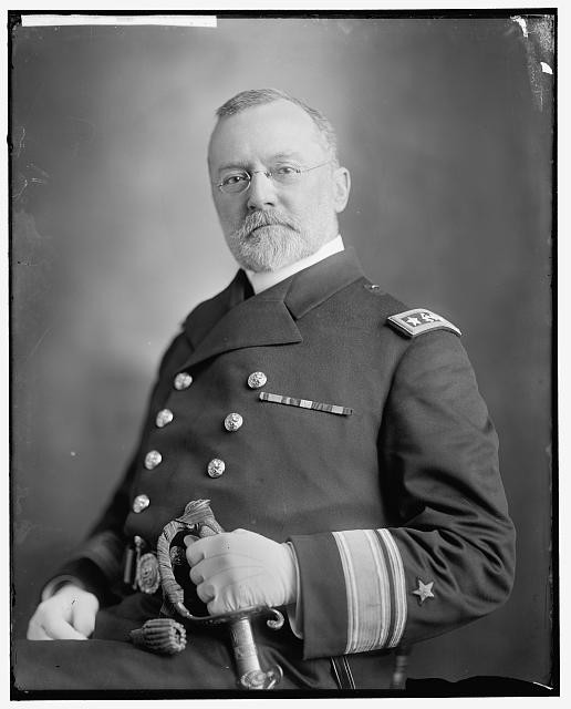 Photo:Admiral E.B. Barry Portrait 1905-1945 US Navy Uniform