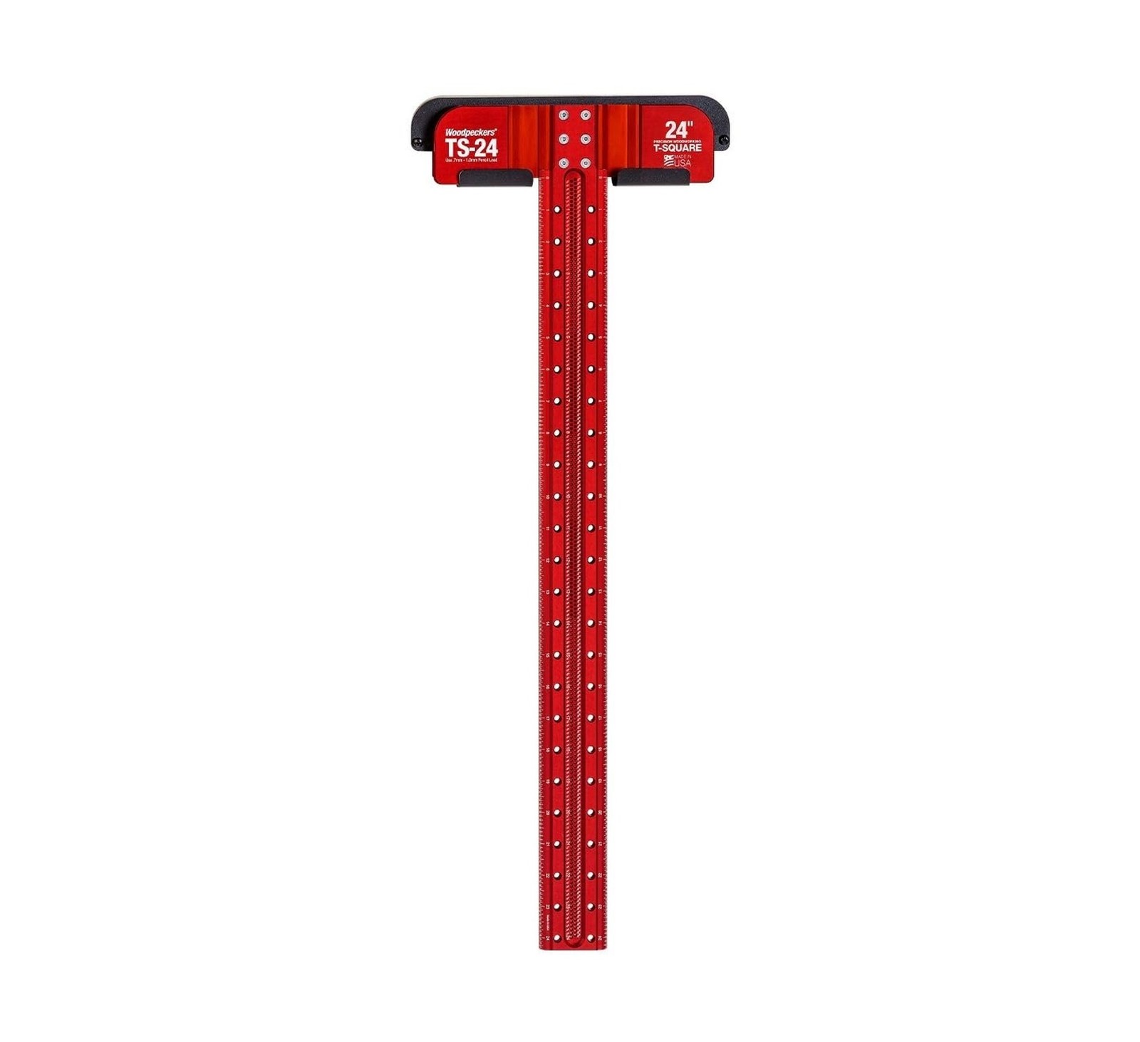 Woodpeckers T Square, 24 Inch, Precision Woodworking T-Square Ruler, Built-in... Woodpeckers T Square, 24 Inch, Precision Woodworking T-Square Ruler, Built-in...