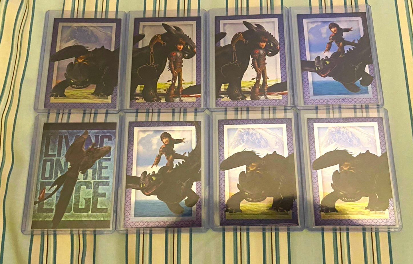 How to Train Your Dragon Toothless 18 Trading Card lot