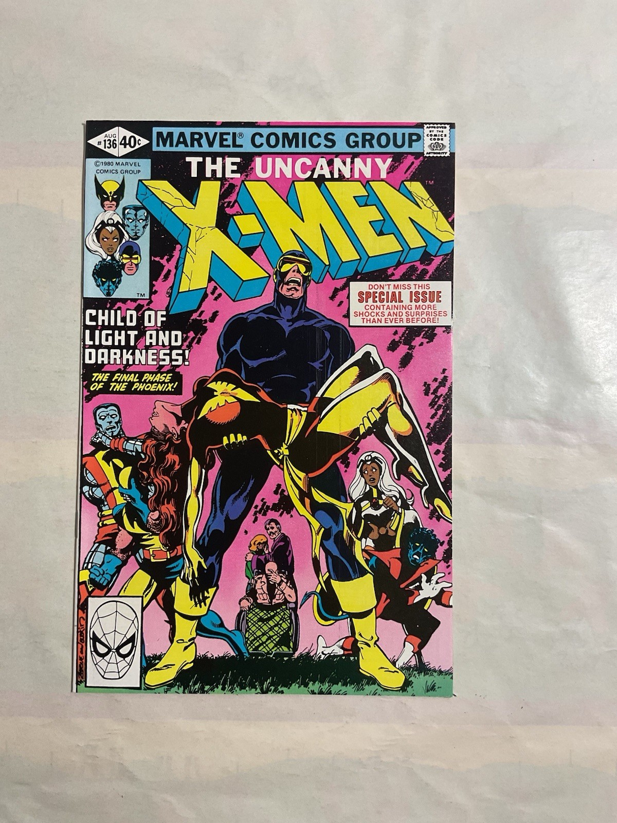 X-Men #136 Dark Phoenix Saga Part 8 Jean Regains Control Marvel 1980 C.