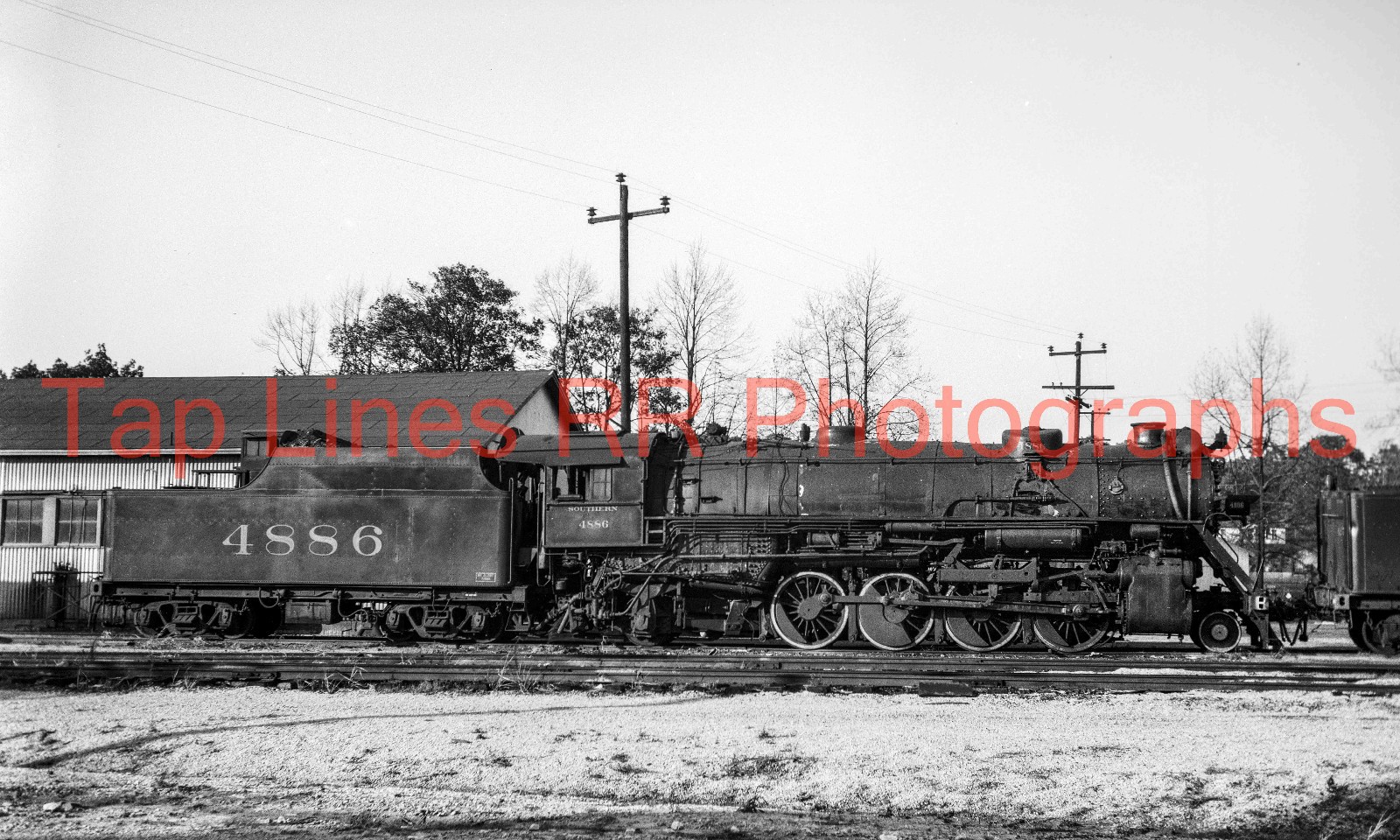 Southern Ry 4886 2-8-2 Atlanta GA 11-18-1951 New 5x8 Photo