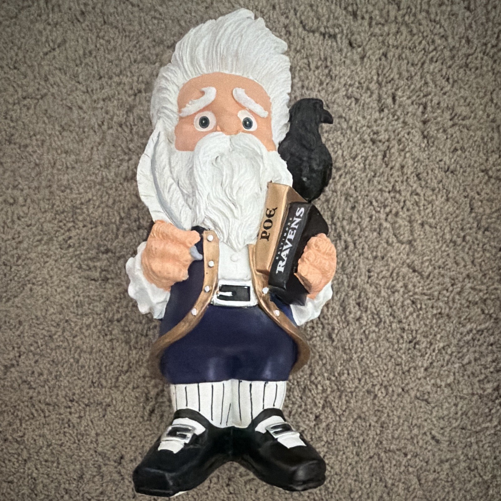 Baltimore Ravens Edgar Allan Poe Gnome Figurine – Forever Collectibles (FOCO)