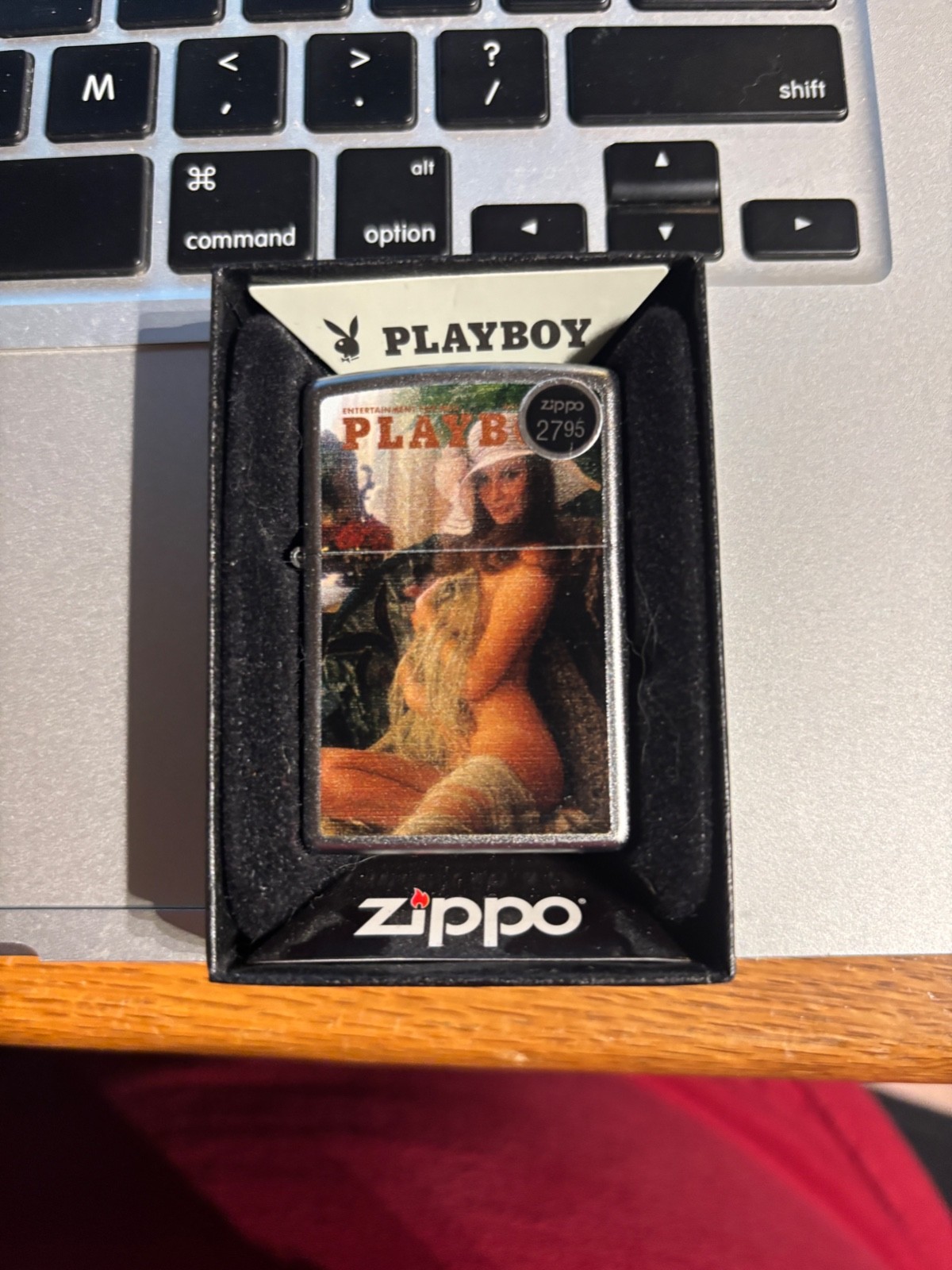 Zippo Lighter Playboy Cover June 1973 Rare, New in Box