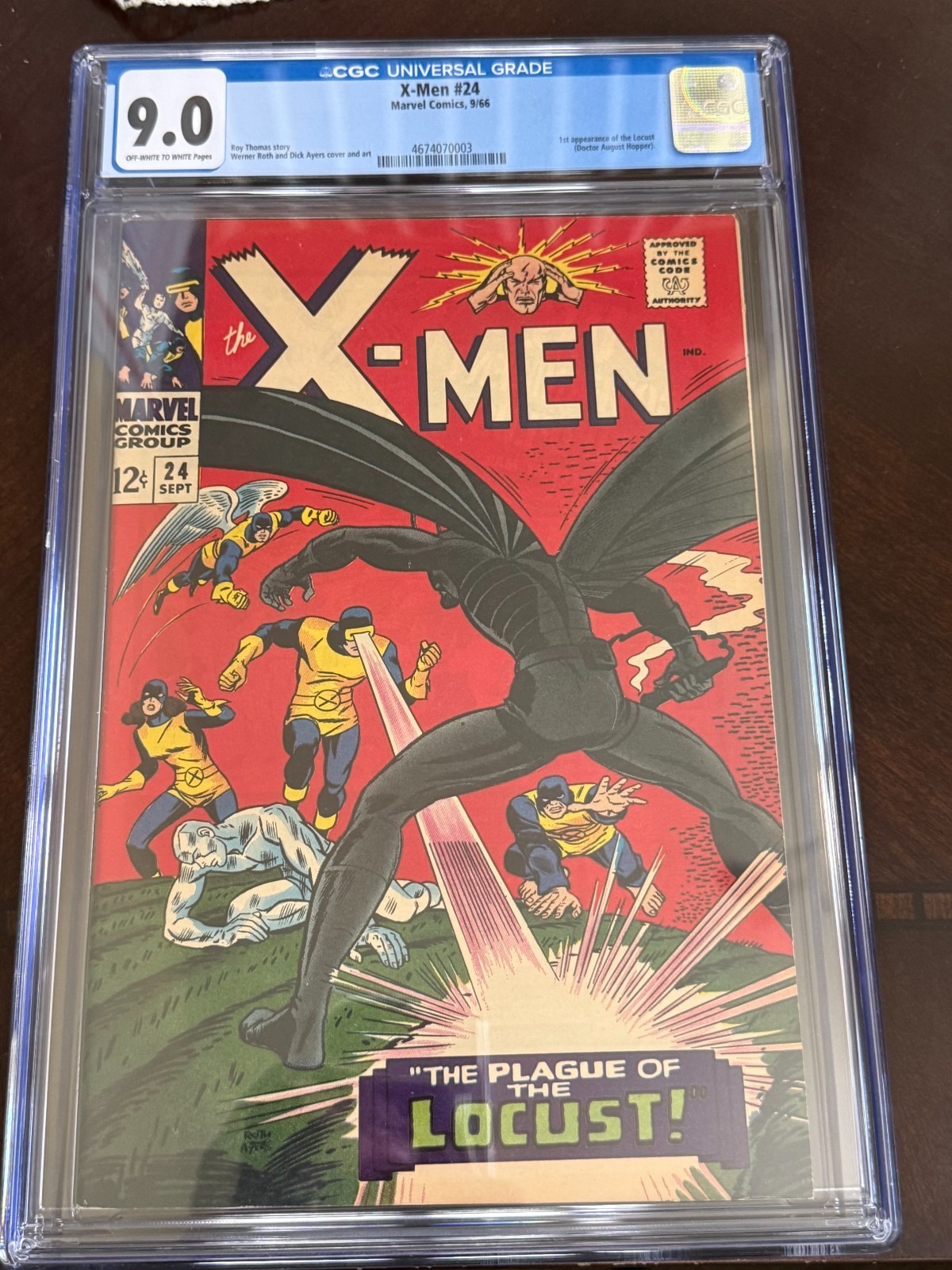 x-men 24 1964 cgc 9.0