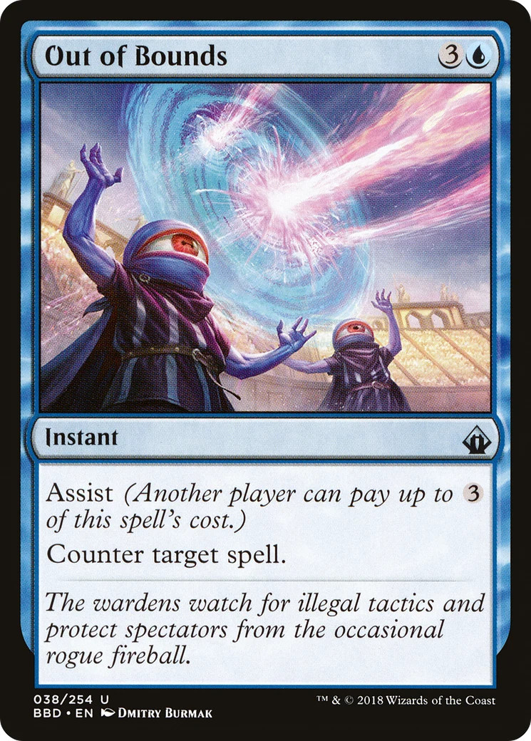 Out of Bounds [Battlebond] Magic MTG