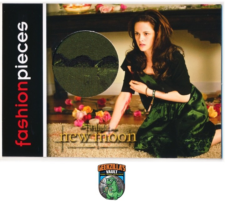 THE TWILIGHT SAGA: NEW MOON - Fashionpieces Replica Dress Swatch - Promo Card