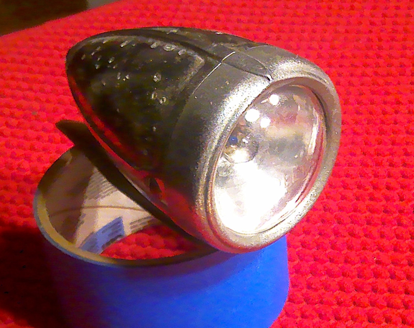 SCHWINN DELTA MADE PREWAR SILVER RAY LIGHT / 