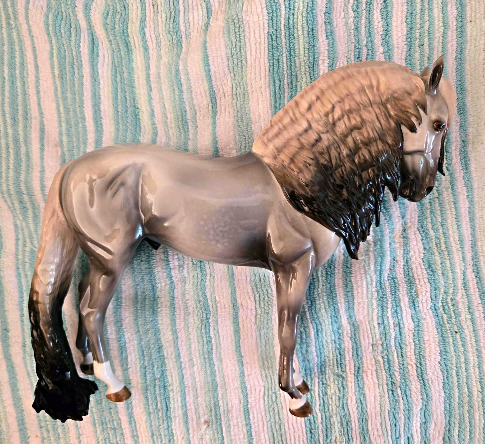 Peter Stone Smoke On The Water Factory Custom One of a Kind Model Horse 