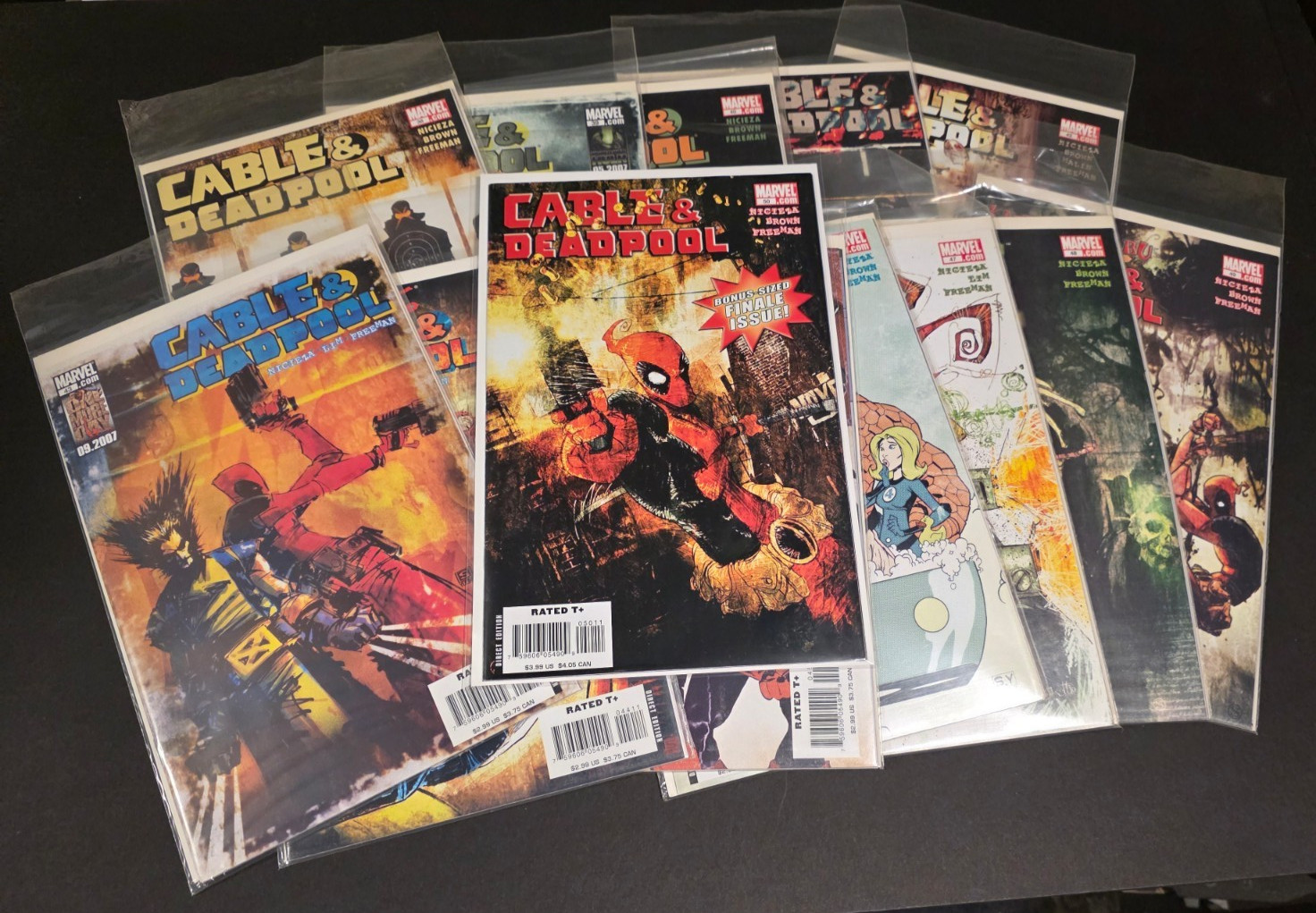 Cable & Deadpool #28-50 (Marvel, 2007-2008) ☆ Authentic ☆ 12 Book Lot ☆