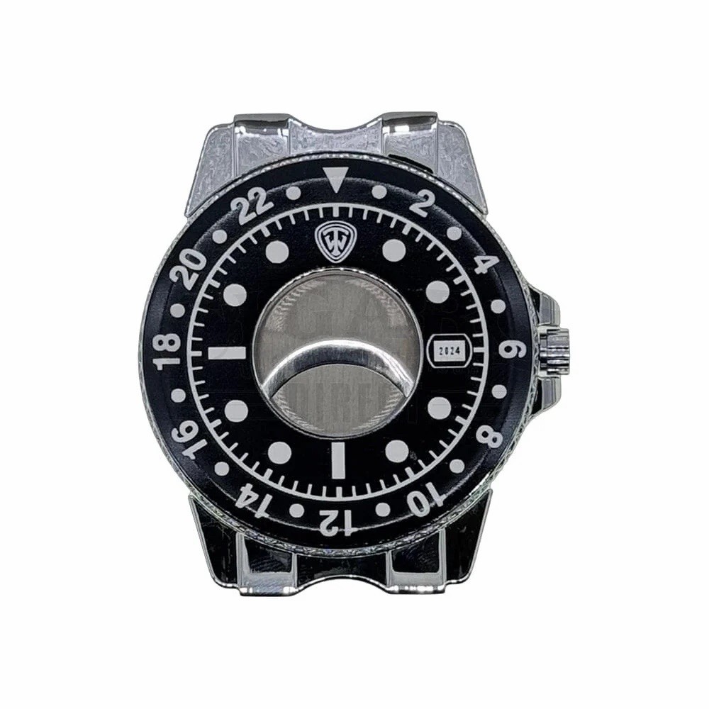 Rolex Black GMT Master II Style Watch Cigar Cutter West Tampa Dark Times Limited
