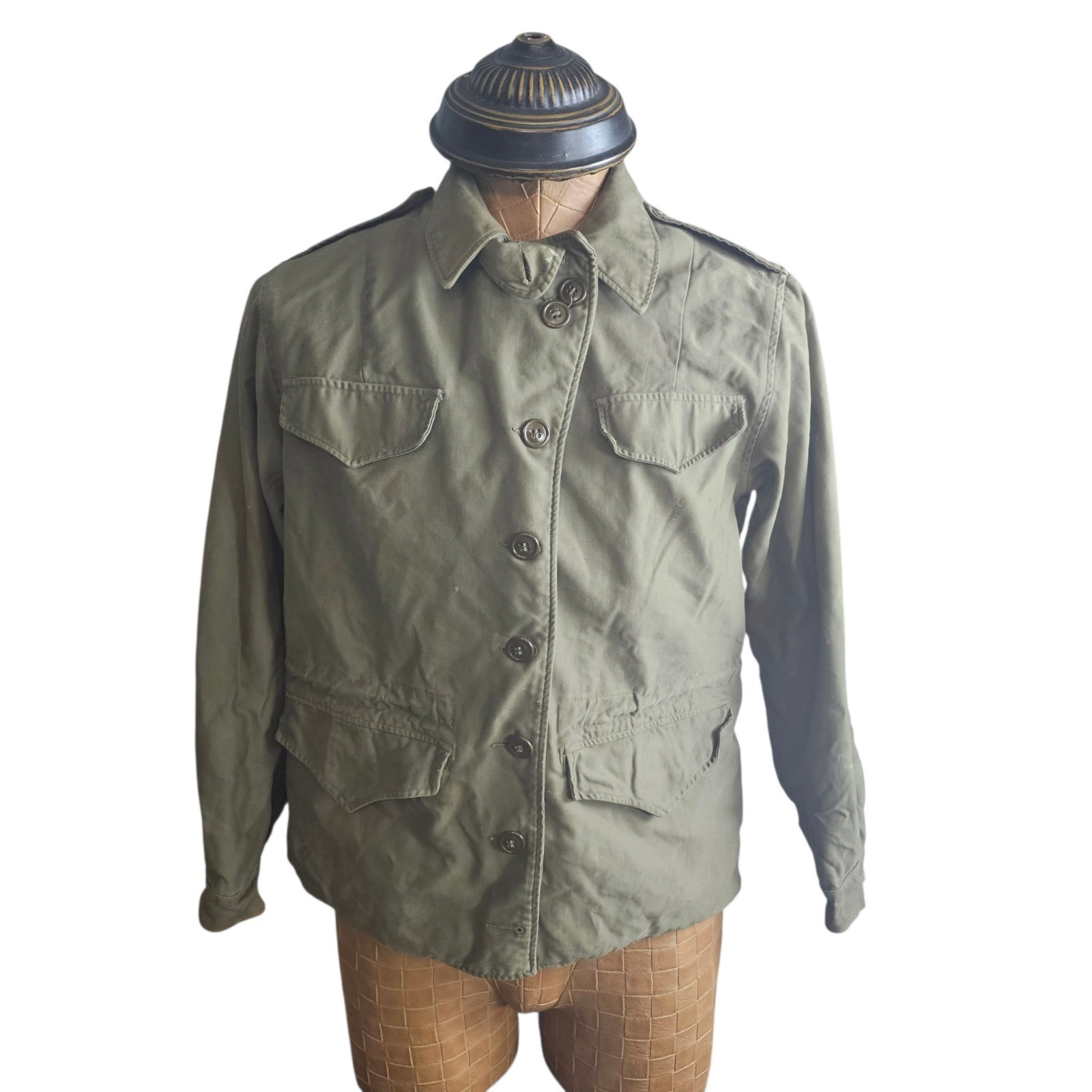 vintage US Army Women's Army Corps (WAC) M-1943 (M43) Field Jacket