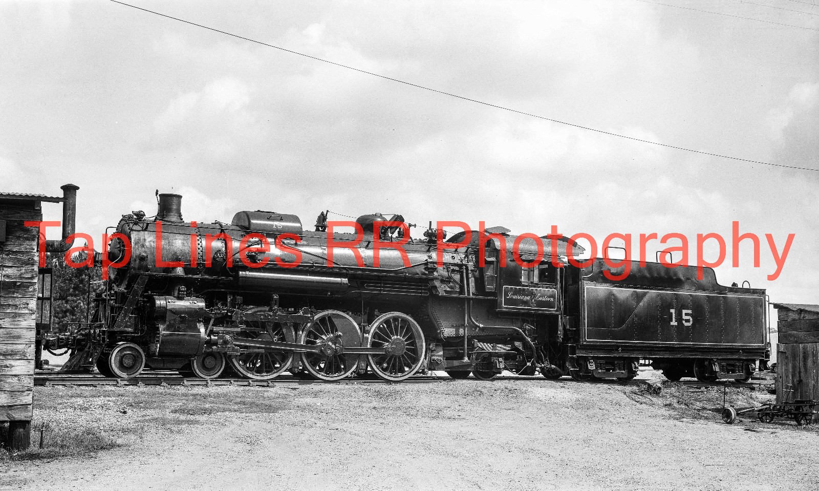Louisiana Eastern #15 4-6-2 Amite LA 4-1955 Bill Witbeck  New 5x8 Photo