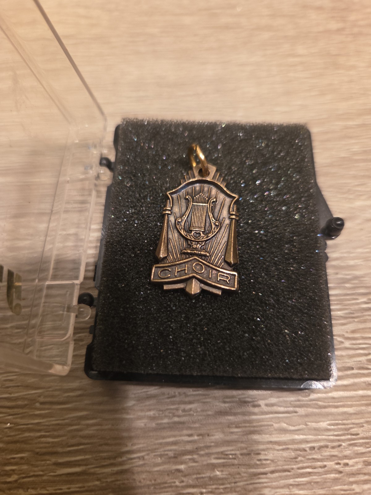 Vintage Herff Jones Choir Academic Award Medal Charm Pendant 