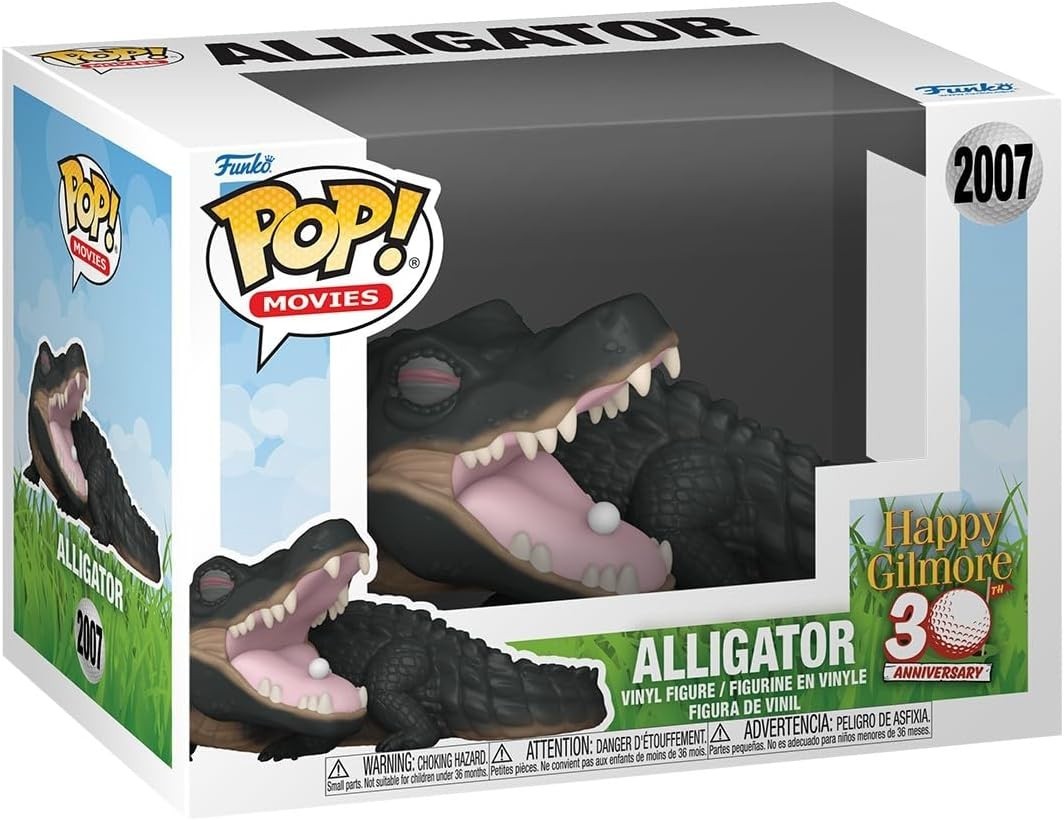 Funko POP Movies: Happy Gilmore - Alligator #2007 30th Anniversary