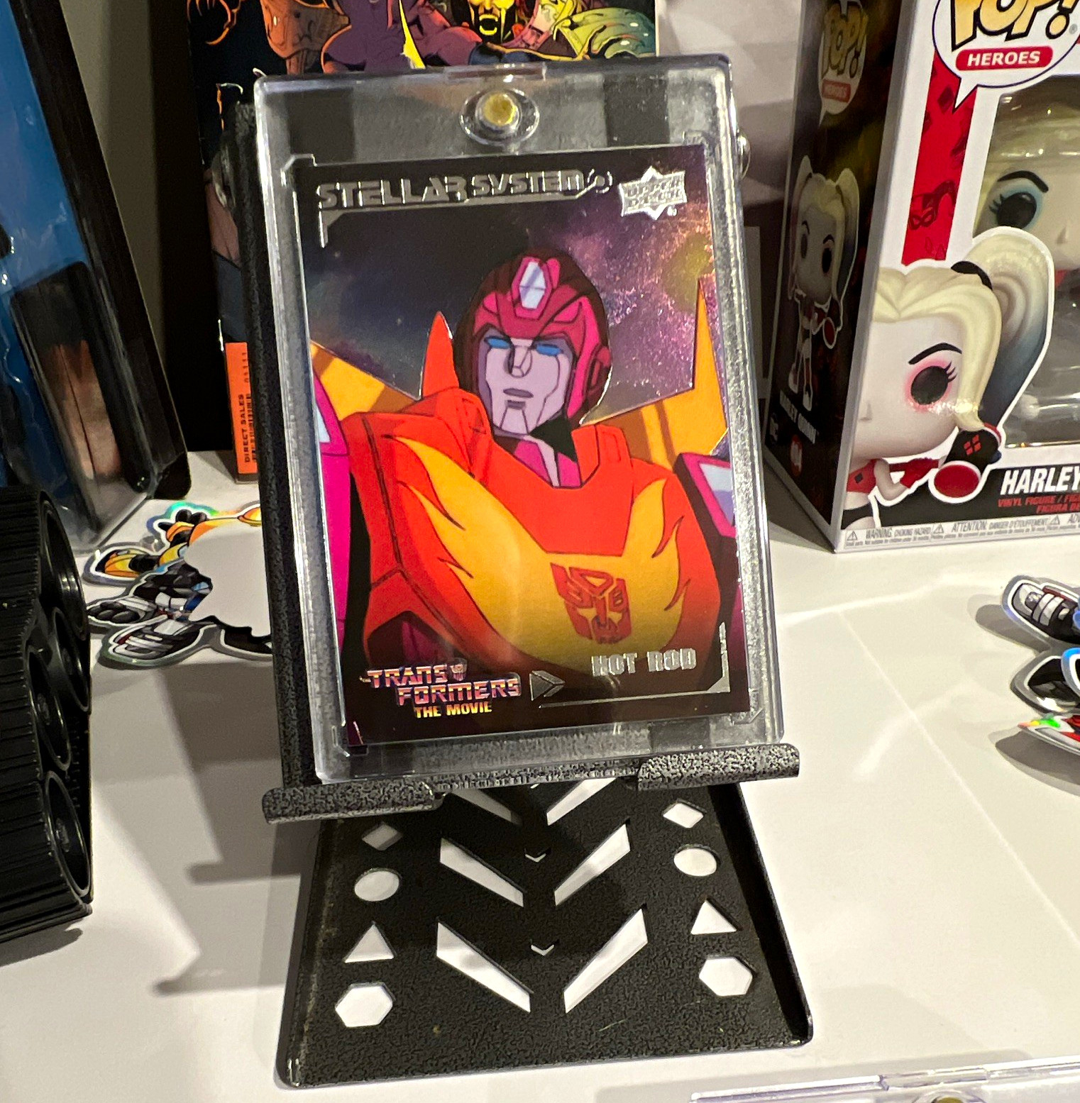 Upper Deck Transformers Stellar System Movie 40th SE 4-Card Lot SS-3,4,5,9