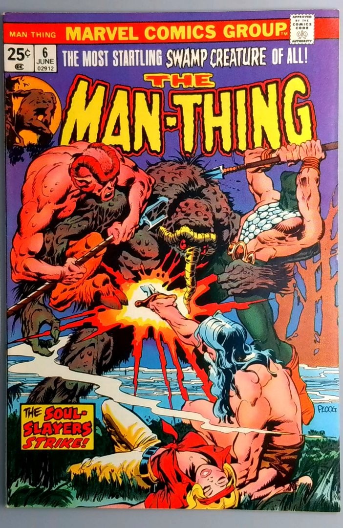 Man-Thing #6 VF/NM Marvel Comics June 1974