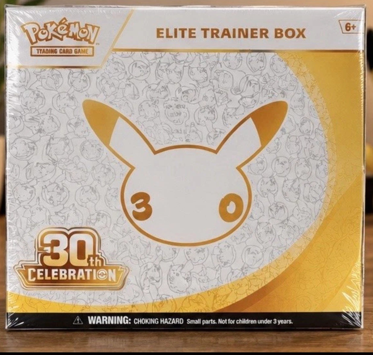 Pokémon TCG 30th Celebration – Elite Trainer Box |  Factory Sealed