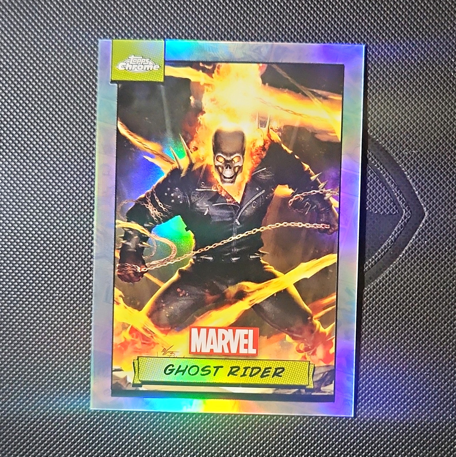 Topps 2024 Topps Chrome Marvel Ghost Rider Refractor #90 Non-Sport Card