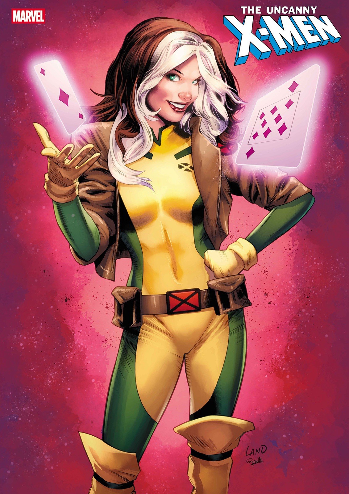 UNCANNY X-MEN #18 GREG LAND ROGUE VARIANT NM 2025