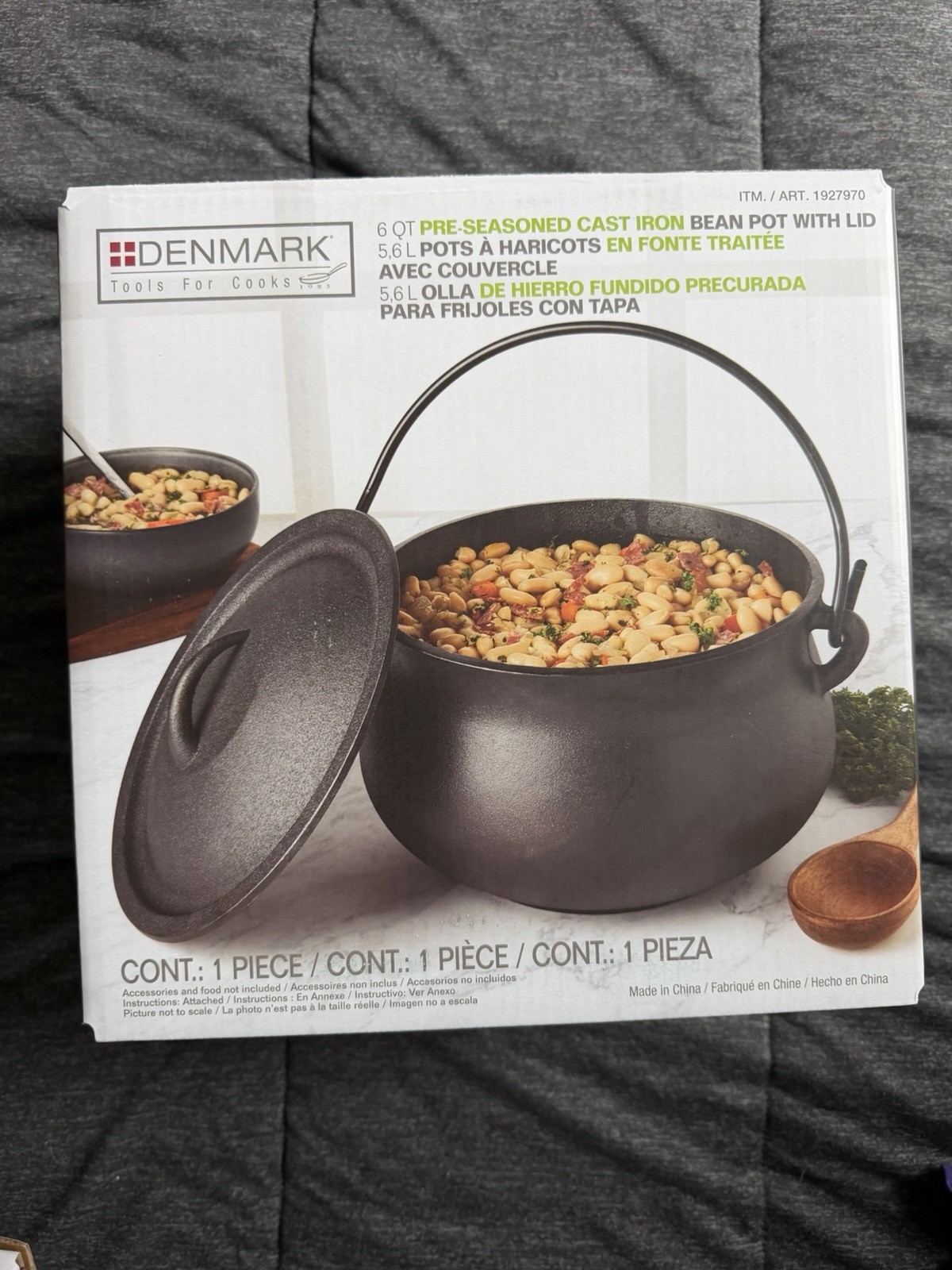 Viral Costco Denmark 6 Quart Cast Iron Cauldron 2026 Halloween Ben Pot