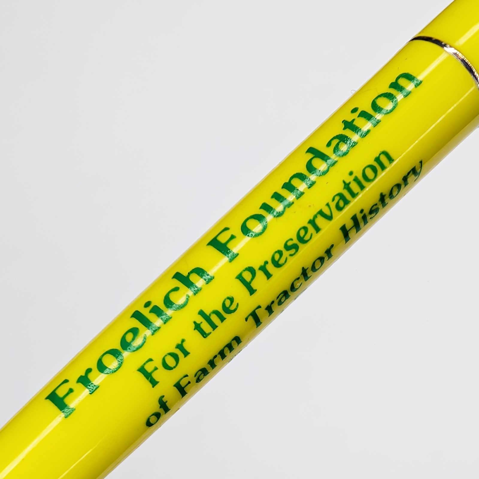 c1980s Farmersburg, Iowa Froelich Tractor History Museum Advertising Pen IA G38