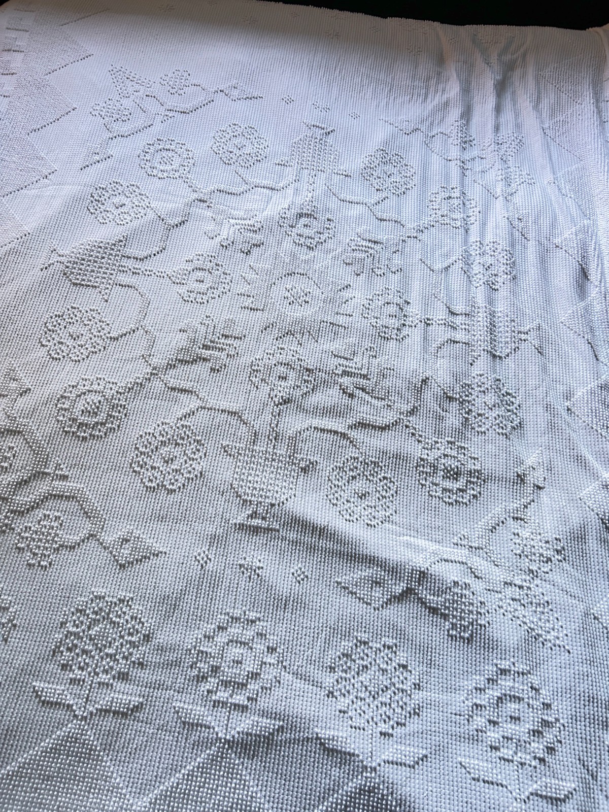 Vtg Bates George Washington’s Choice Bedspread Cotton approx 90
