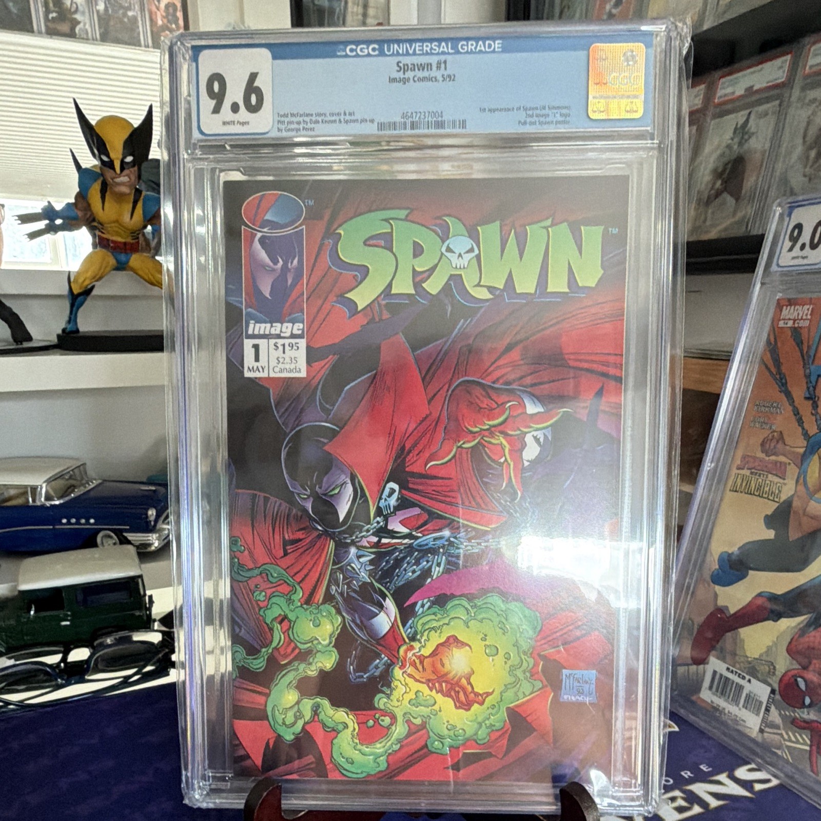 Image Comics Spawn #1 (1992) CGC 9.6 Todd McFarlane 1st Printing