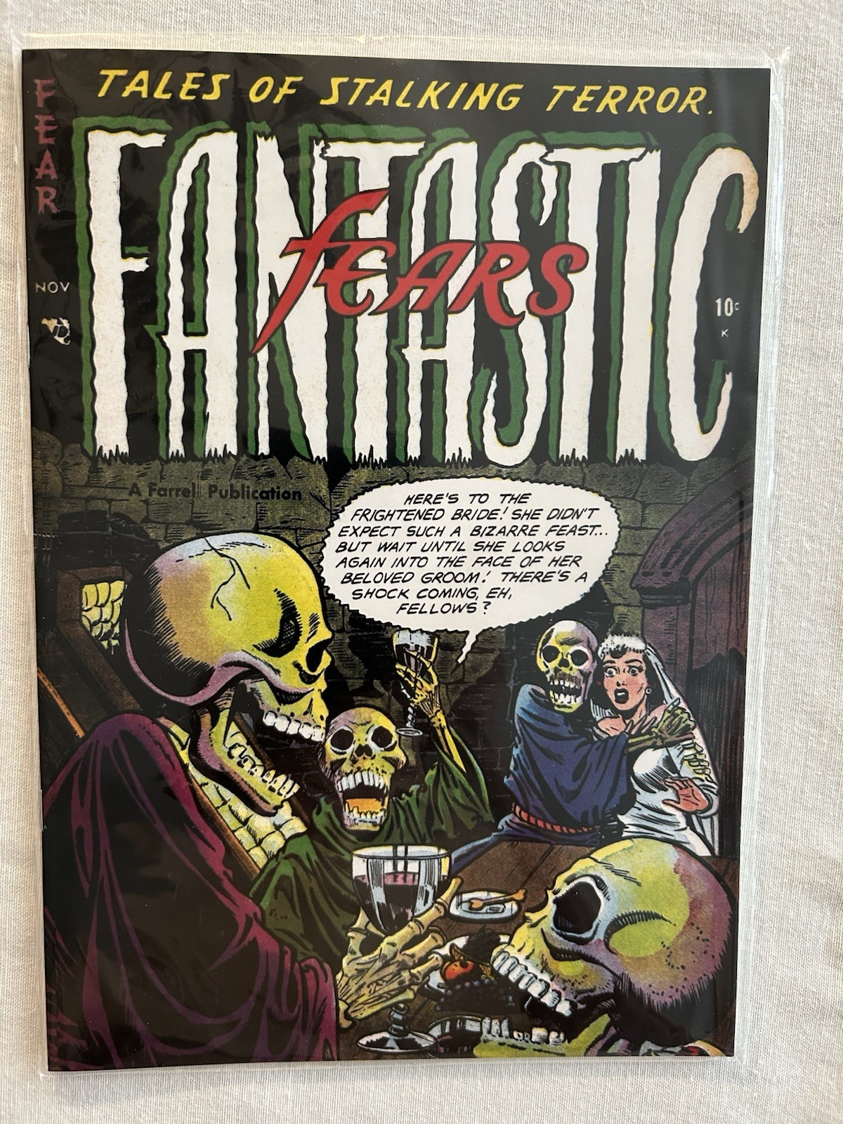 Fantastic Fears #4 (Farrell November 1953)