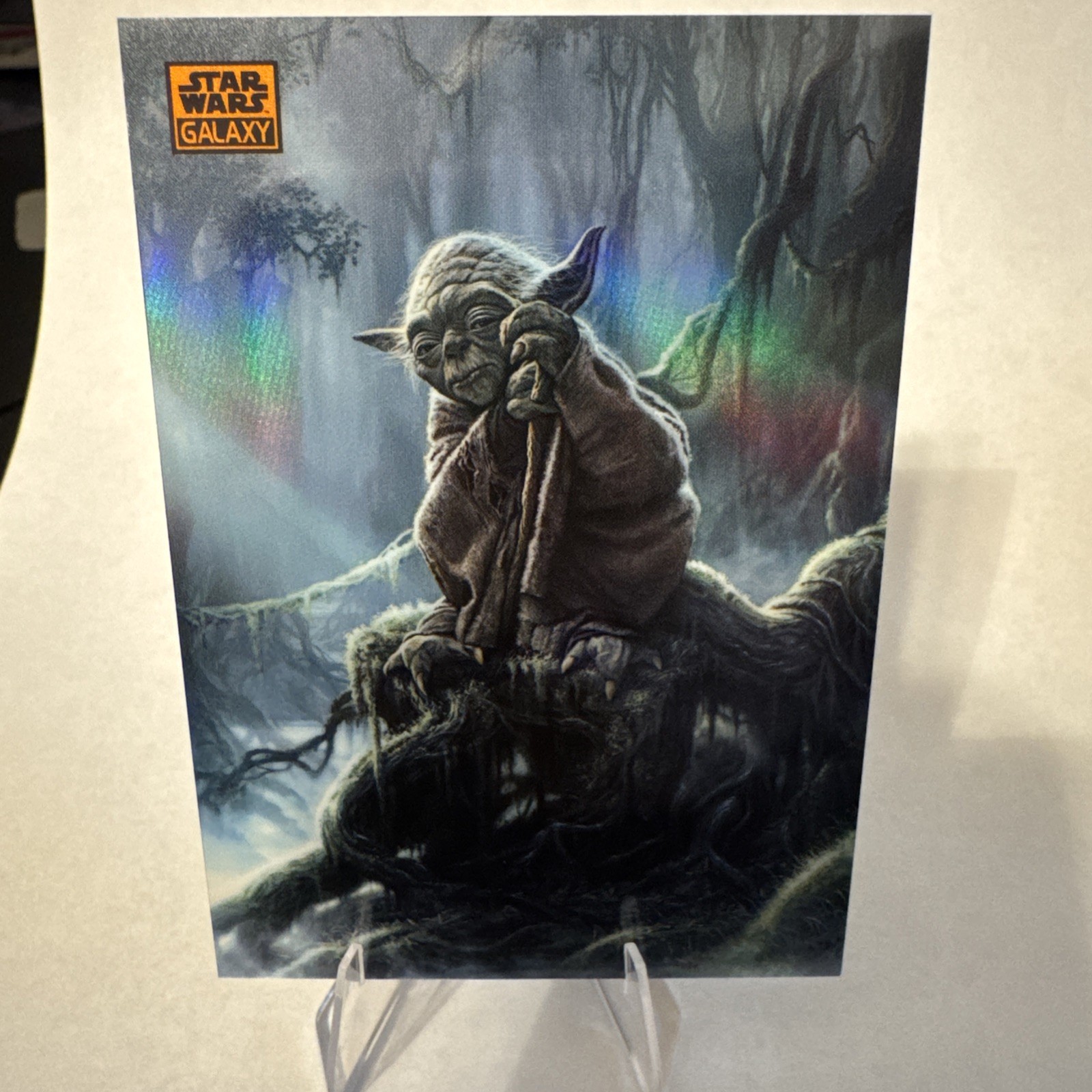 2026 Topps Chrome Star Wars Galaxy Life in Exile #93 Orange Refractor /25
