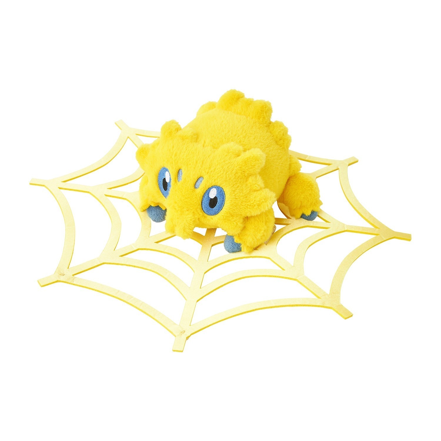 2026 NEW Pokemon Center Denki Dedenne Joltik Life-Size Cling Plush w/ Elec Net