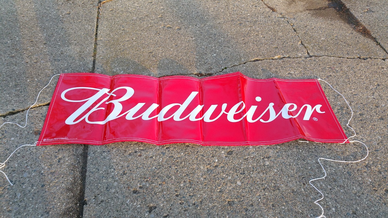 bud- bud light beer banner and nfl pennant 2 pack ..free shipping..tailgate