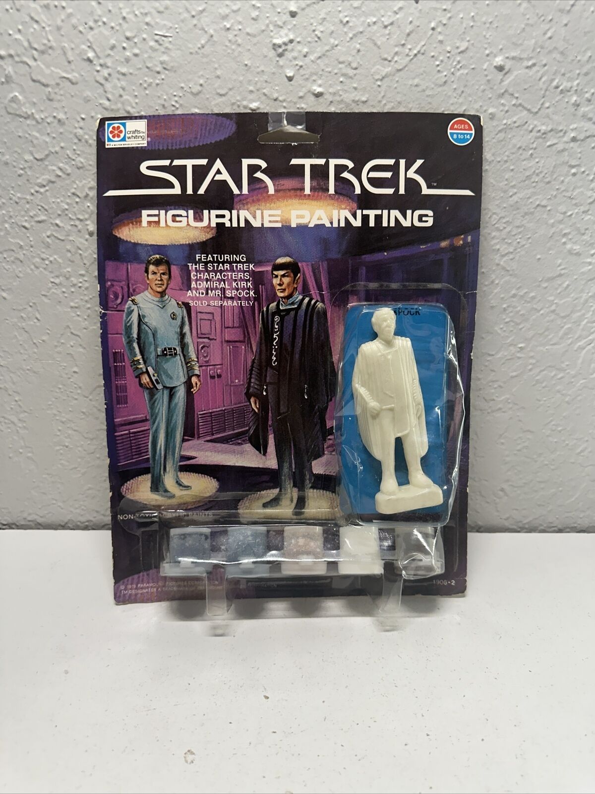 Star Trek 1979 Figurine Painting Mr. Spock BRAND NEW SEE PICS