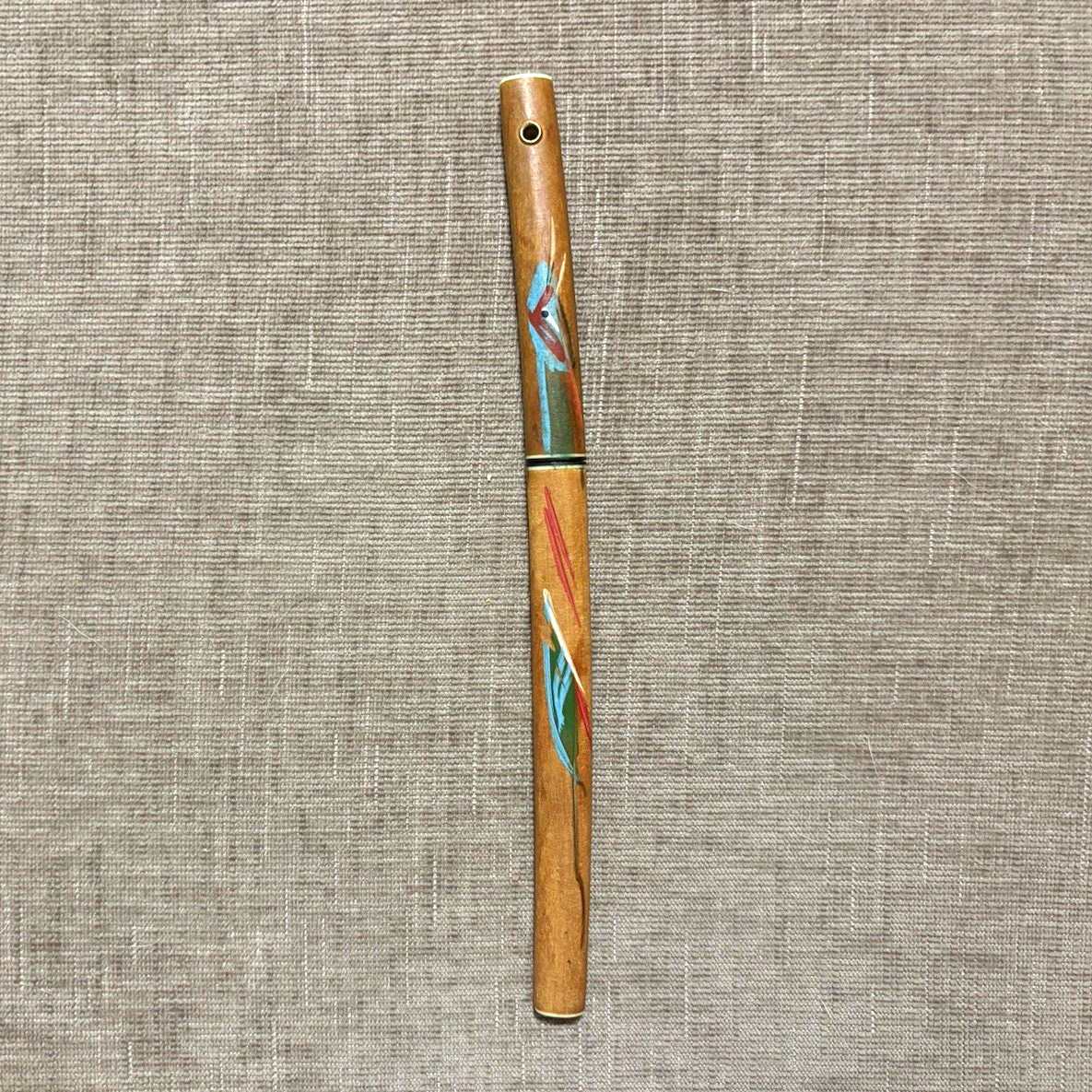 Japan Vintage Wood Handle Steel Letter Opener w/ Sheath Walt Durham TV