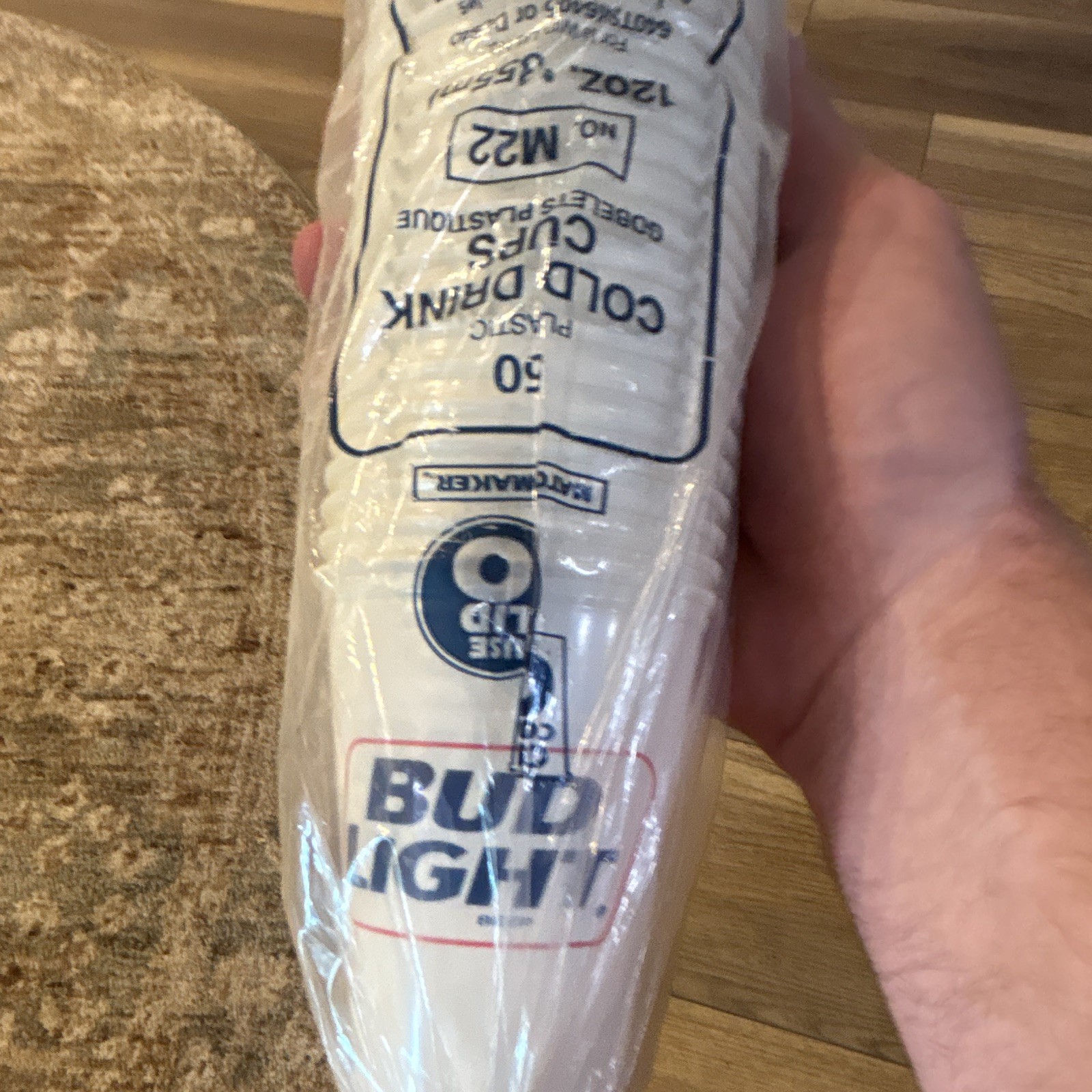 35 Vintage Budweiser Bud Light 12 Oz Solo Cups