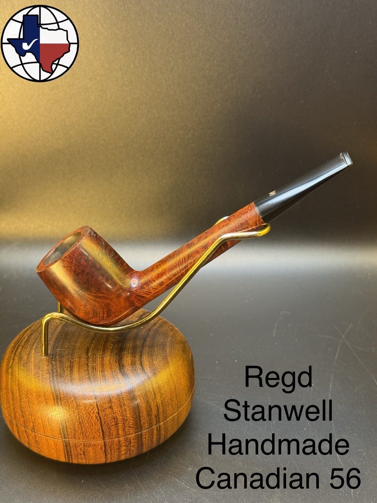 Vintage Regd Stanwell Handmade Canadian 56 Tobacco Pipe