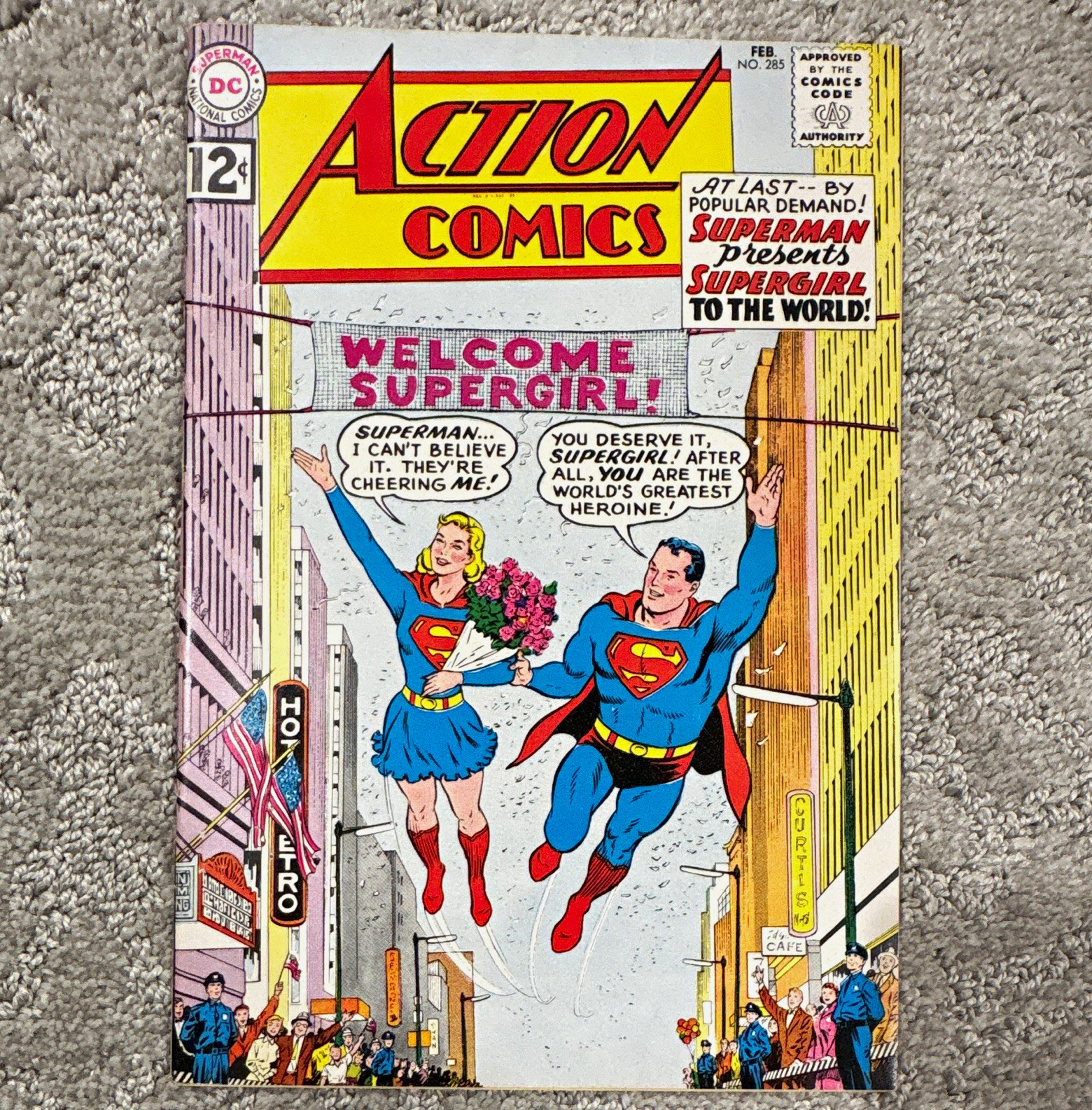 DC Action Comics #285 (1962) Superman Supergirl Otto Binder Curt Swan