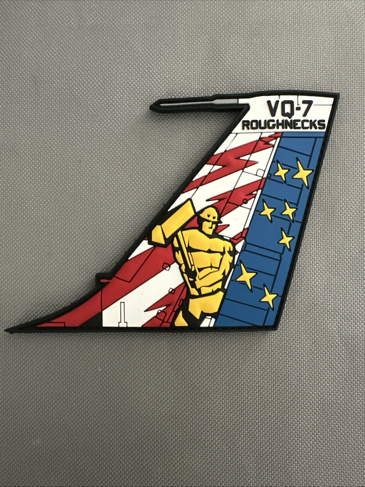 VQ-7 Roughnecks E-6B TACAMO Tail PVC Patch