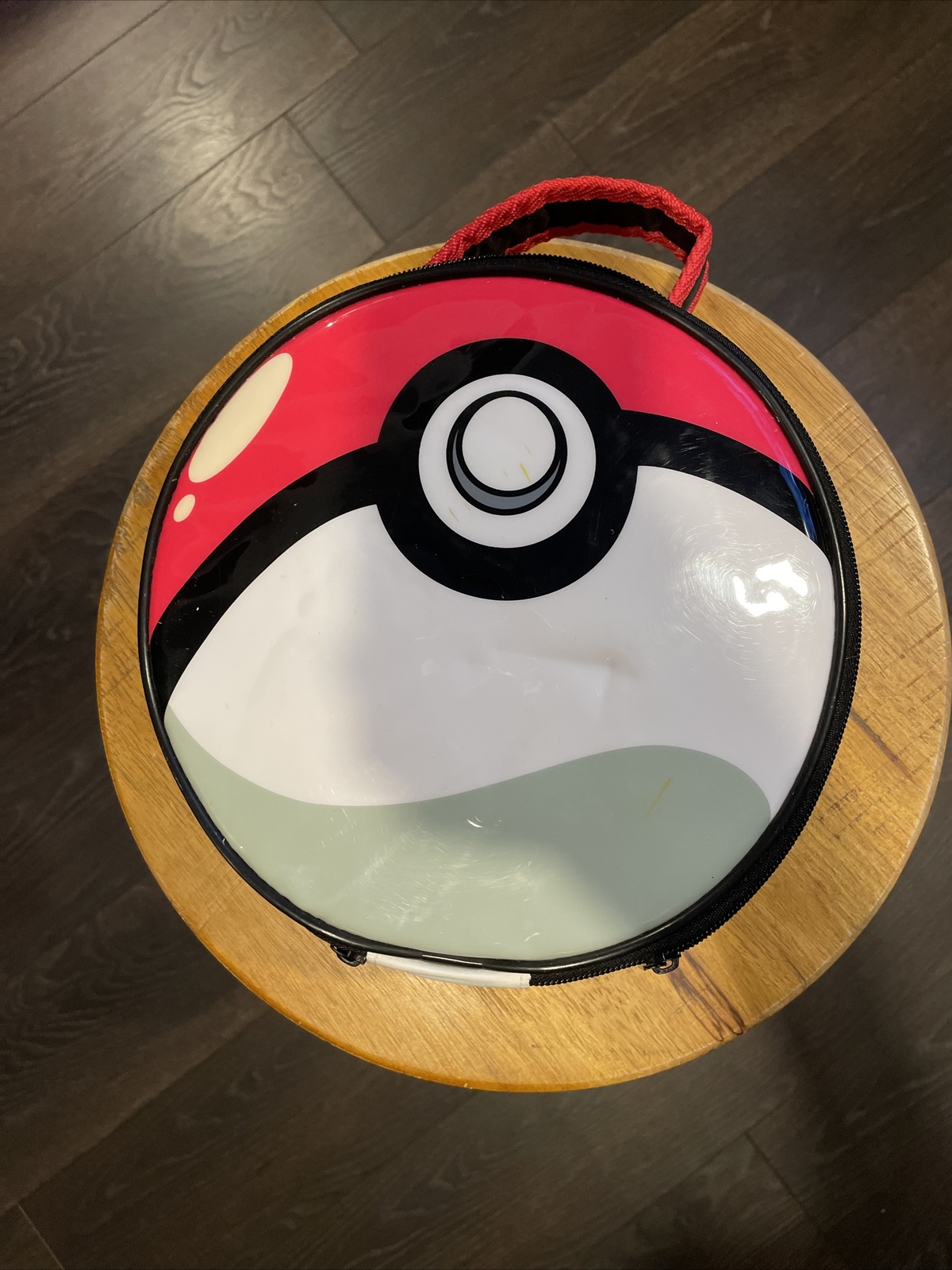 2007 Pokémon Nintendo Insulated Poké Ball Lunchbox Bag Tote 9”x9”x4”