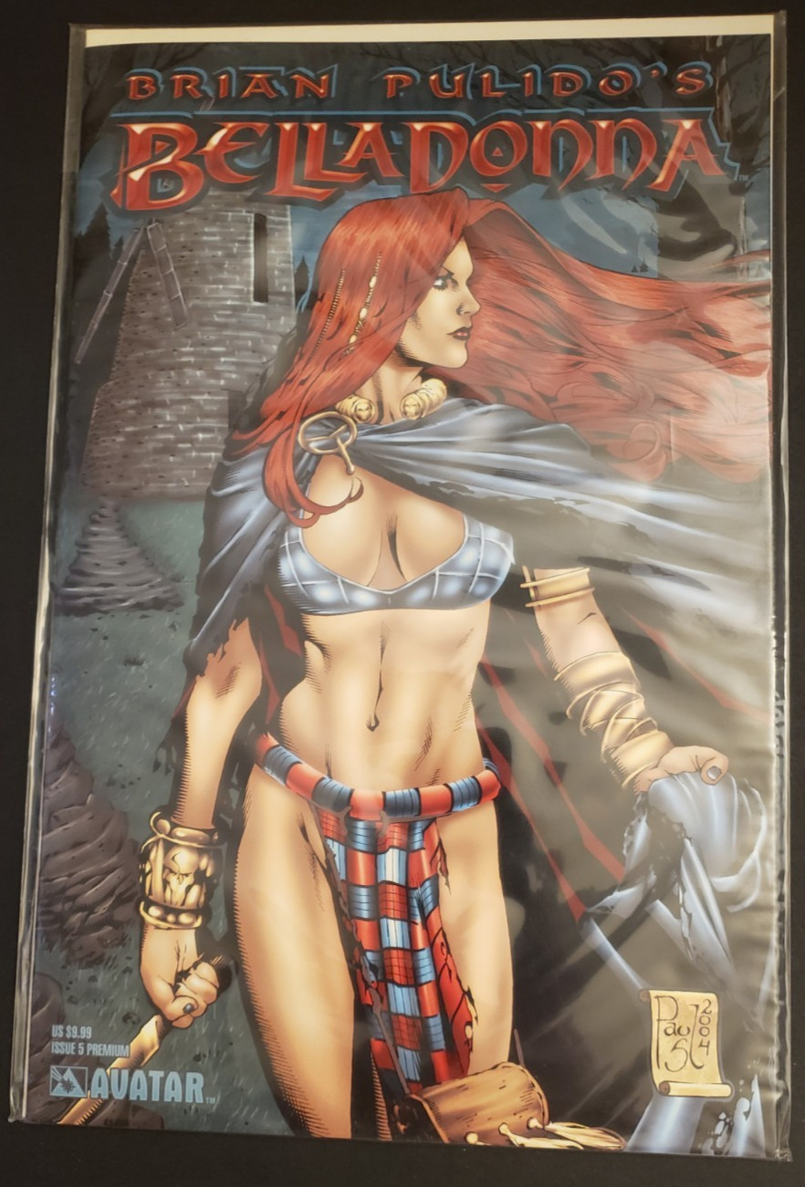 Brian Pulido's Belladonna #5 PREMIUM Avatar Press  NM SAMHAIN TREAT SALE