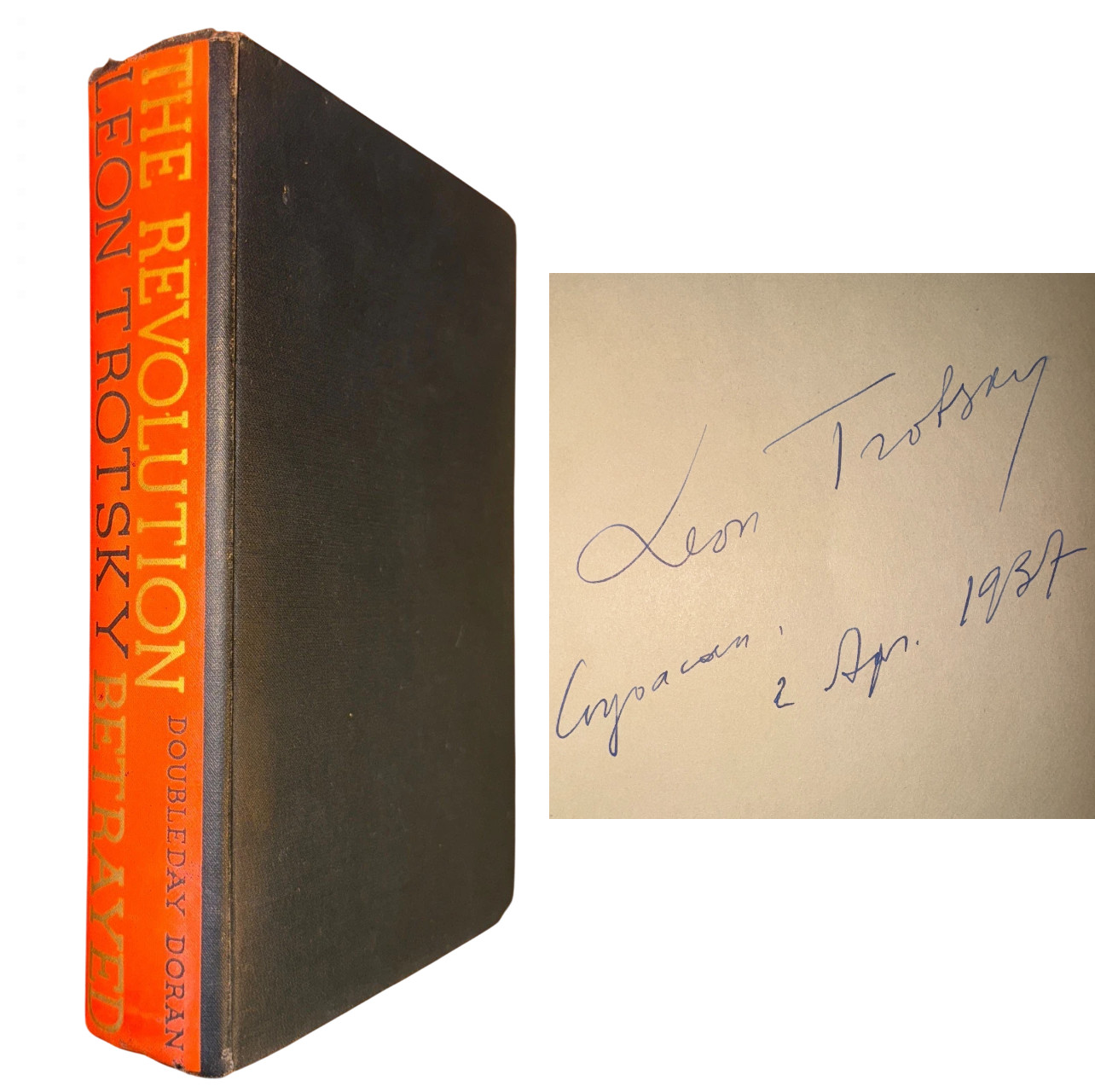 Leon Trotsky ~ Signed Autographed The Revolution Betrayed 1st Ed. Book ~ JSA LOA
