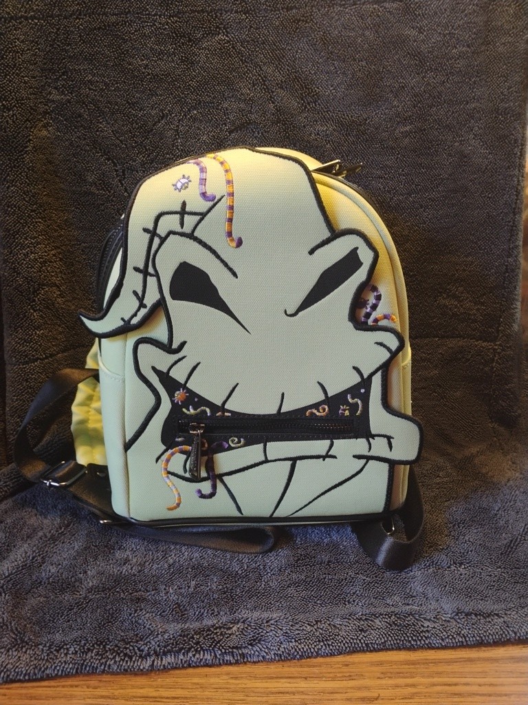 Loungefly Oogie Boogie Nightmare Before Christmas Glow Mini Backpack NWT