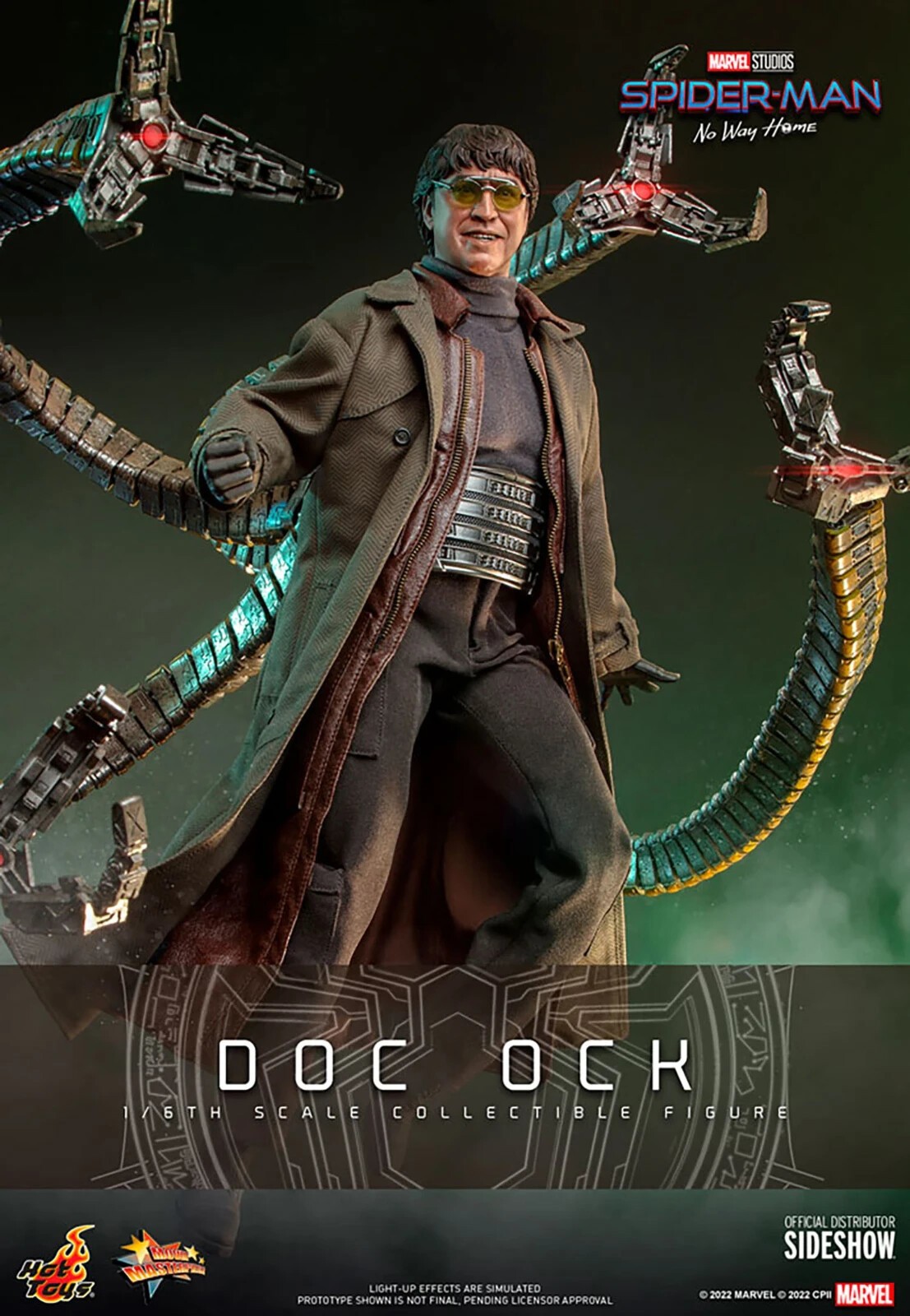 NEW 1/6 Spider-Man No Way Home Doc Ock MMS632 Hot Toys 910332