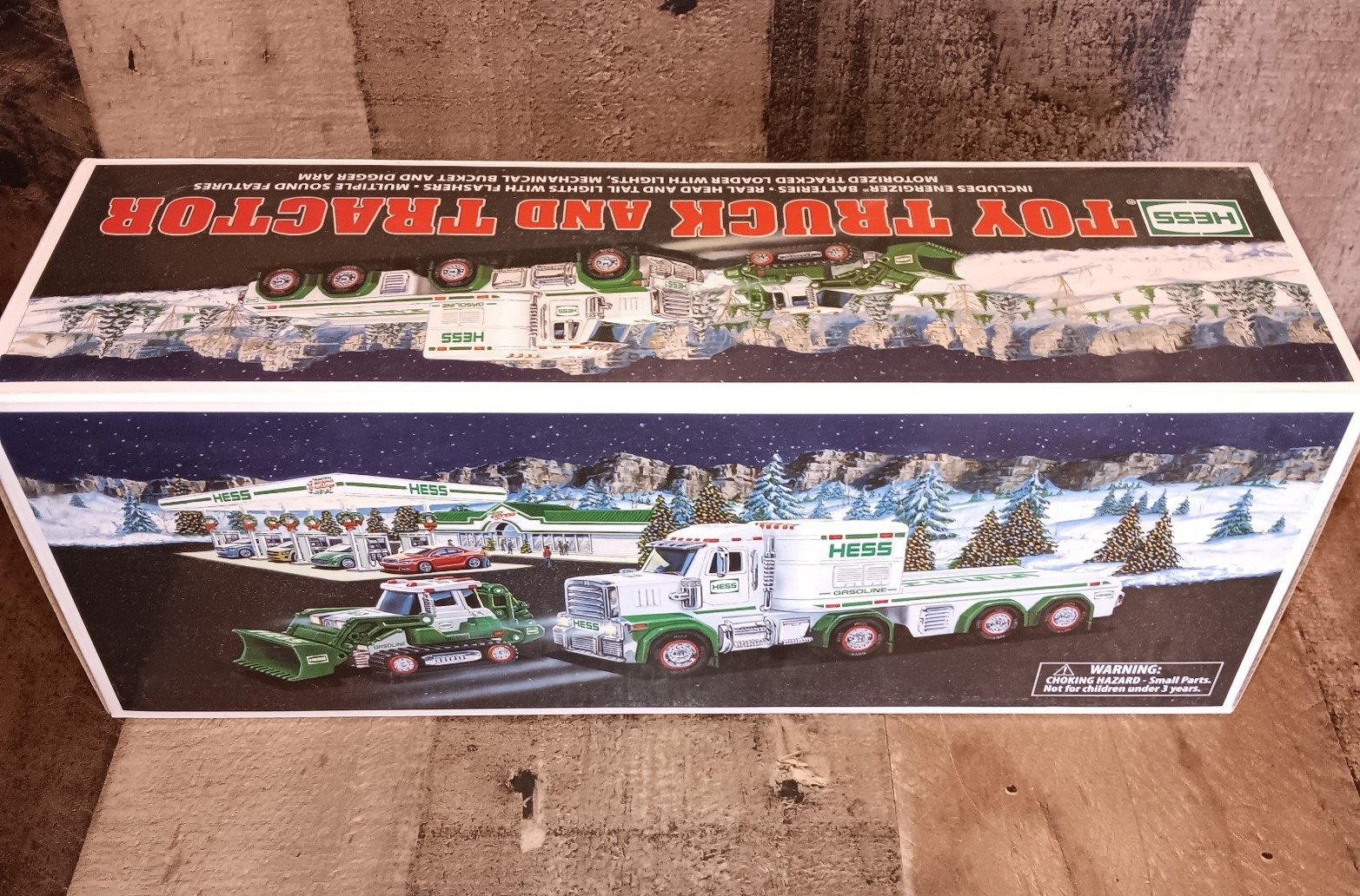  Hess 2013 Toy Truck and Tractor New in Box Please Read
