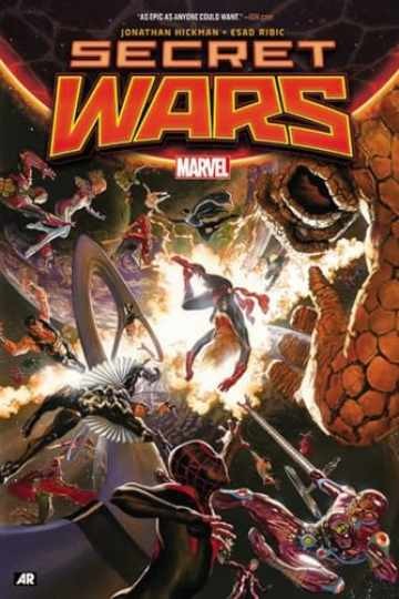 Secret Wars - Hardcover, by Jonathan Hickman - Very Good b