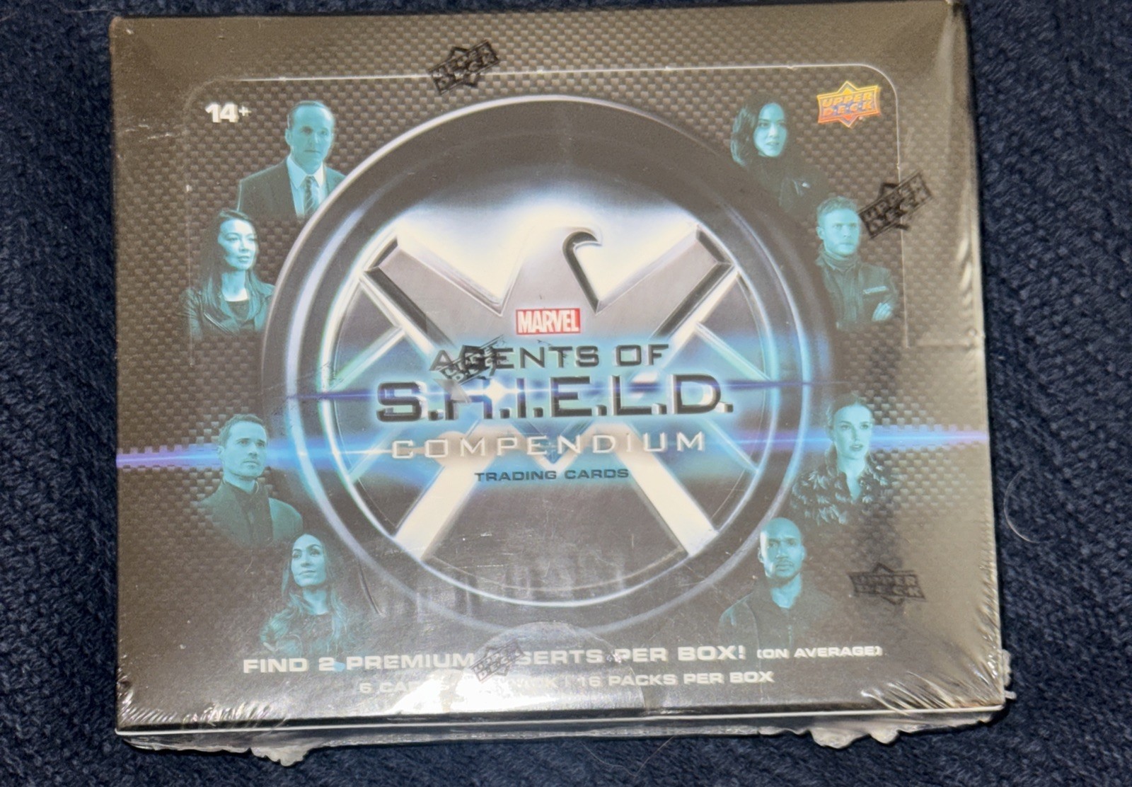 2019 Upper Deck Agents Of Shield Compendium Sealed Hobby Box