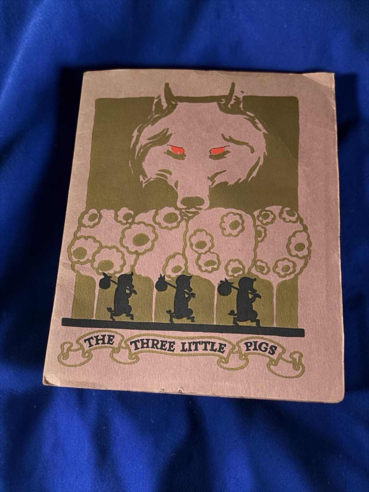 ‘The THREE LITTLE PIGS & the house they built’ 1921 BRICK BUILDERS of AMERICA
