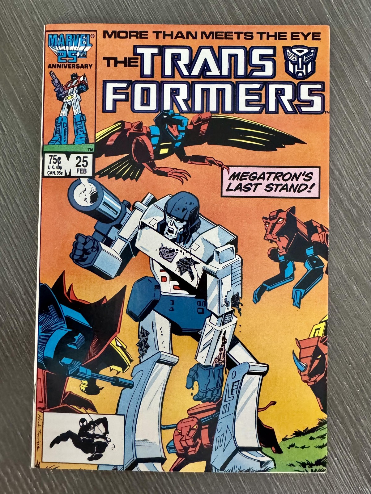 The Transformers #25 1987 Marvel COMICS First Appearance Of Predacons
